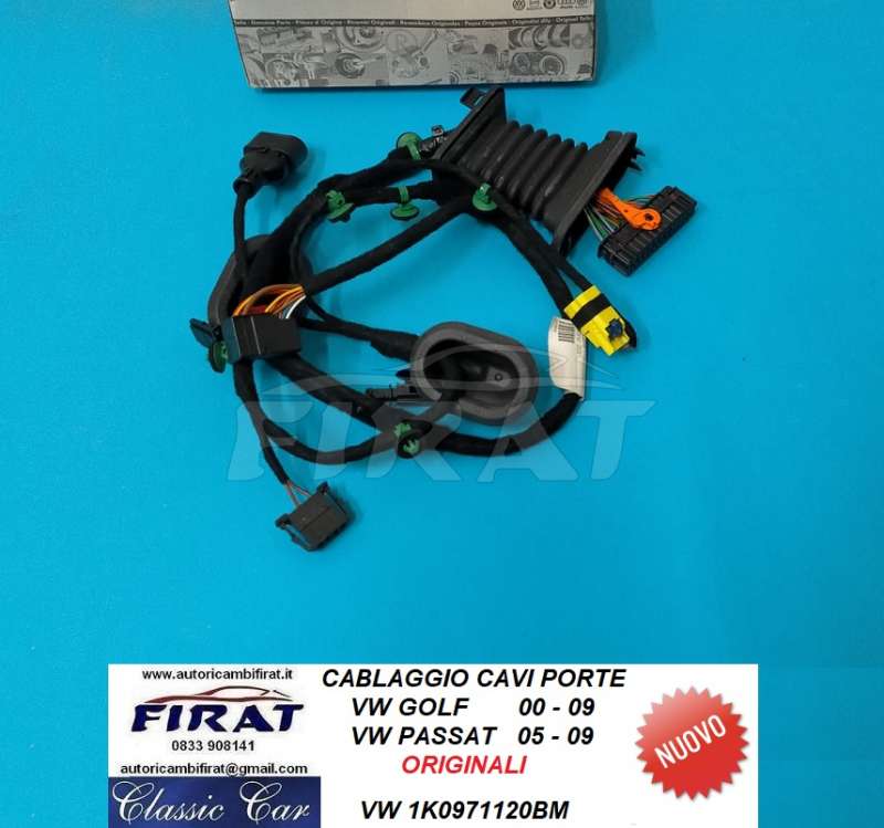CABLAGGIO CAVI PORTE VW GOLF 00-09 PASSAT 05-09 (1K0971120BM)